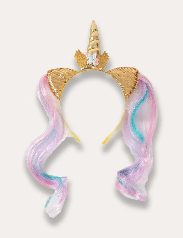 Clearance Sale - Rainbow Unicorn Appliqué Tulle Party Dress - Mini Taylor