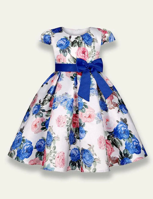 Retro Printed Party Dress - Mini Taylor