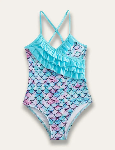 Ruffled One Piece Swimsuit - Mini Taylor