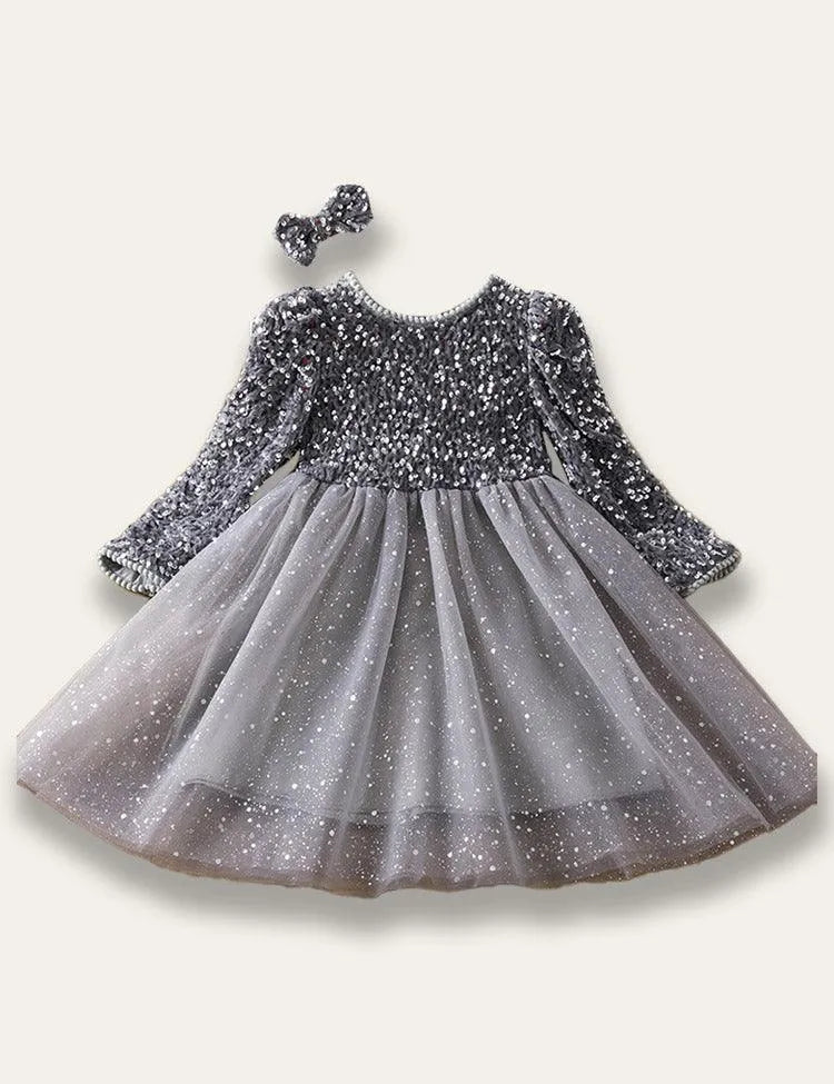 Sequined Princess Dress - Mini Taylor