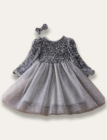 Sequined Princess Dress - Mini Taylor