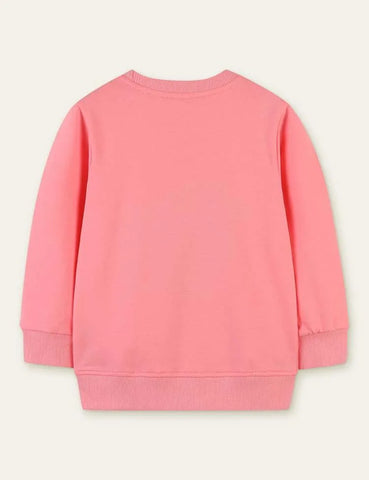 Sequined Unicorn Sweatshirt - Mini Taylor