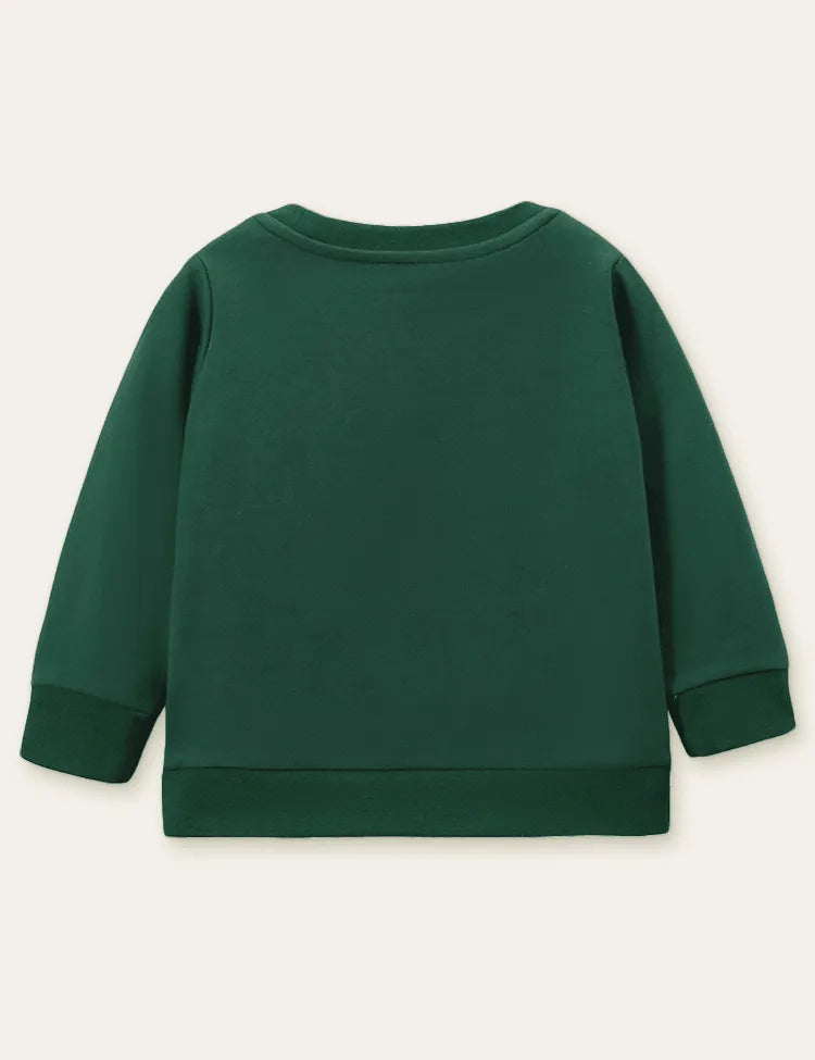 Shiny Red Star Printed Sweatshirt - Mini Taylor