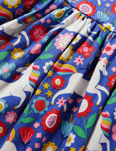 Short-sleeved Fun Jersey Dress - Mini Taylor