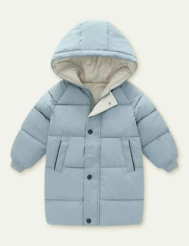 Solid Color Mid-Length down Jacket - Mini Taylor