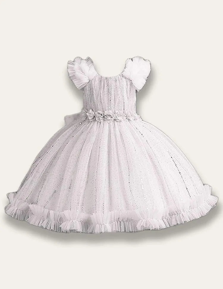 Sparkling Floral Princess Party Dress - Mini Taylor