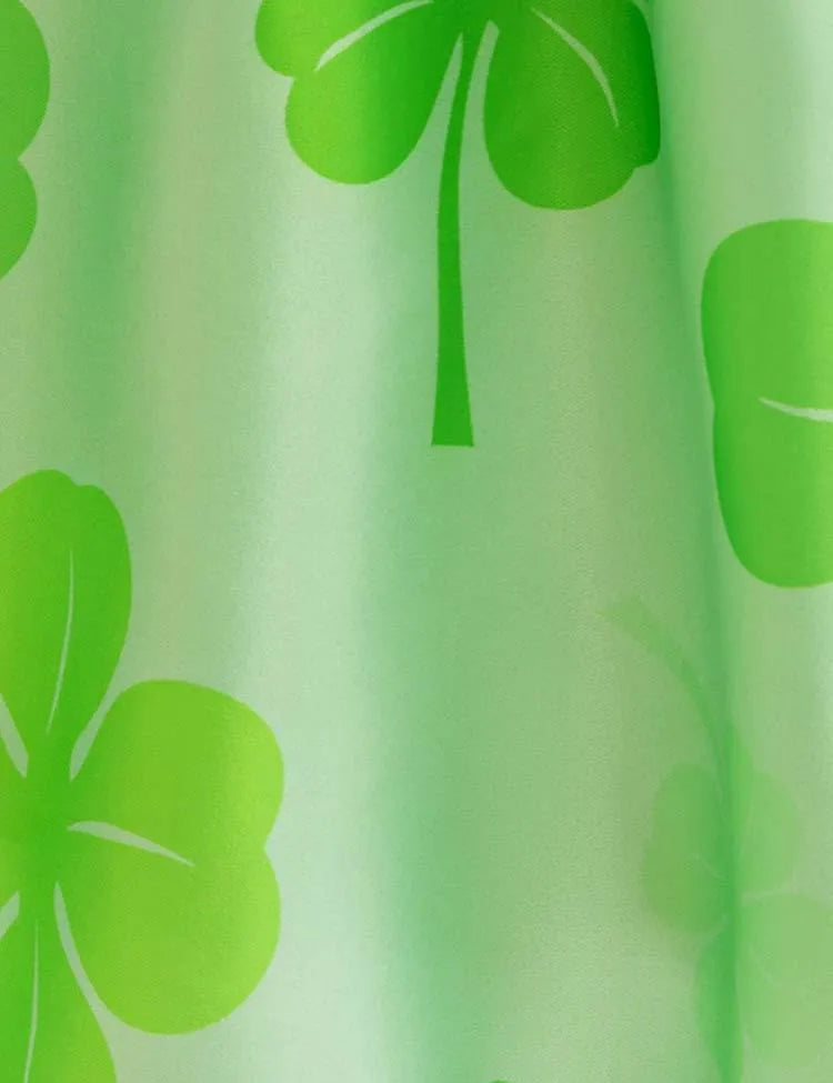 St. Patrick's Day Clover Printed Dress - Mini Taylor