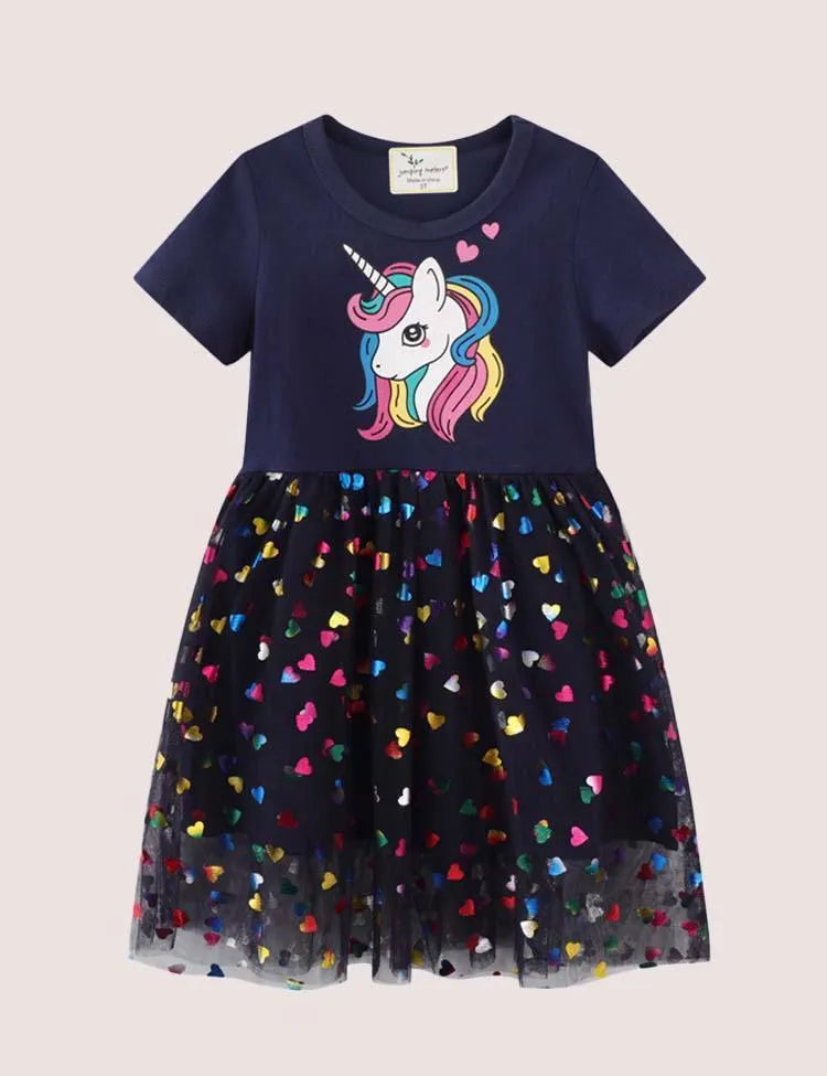 Star Sequin Mesh Dress - Mini Taylor