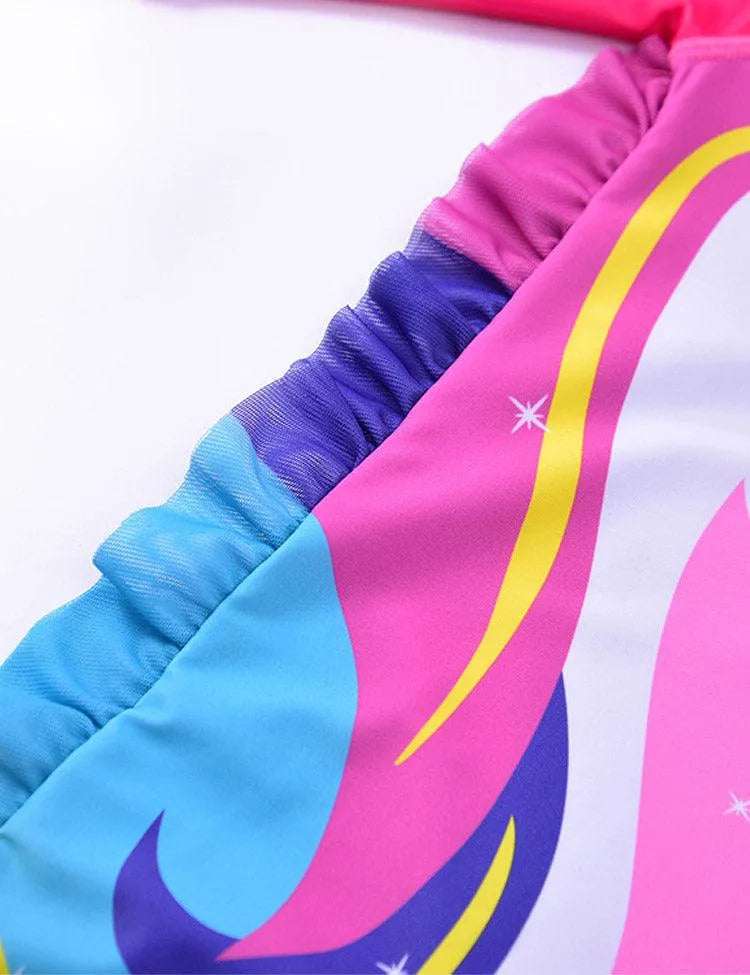 Star Unicorn Print Swimsuit - Mini Taylor