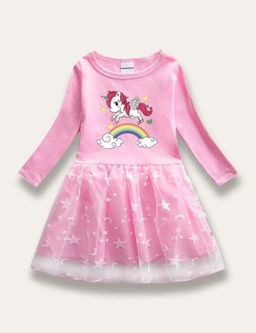 Star Unicorn Tulle Dress - Mini Taylor