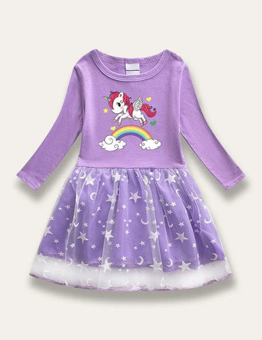 Star Unicorn Tulle Dress - Mini Taylor