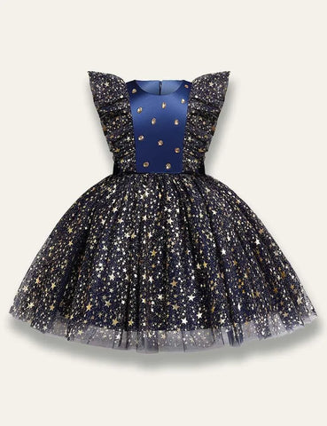 Starry Princess Tulle Party Dress - Mini Taylor