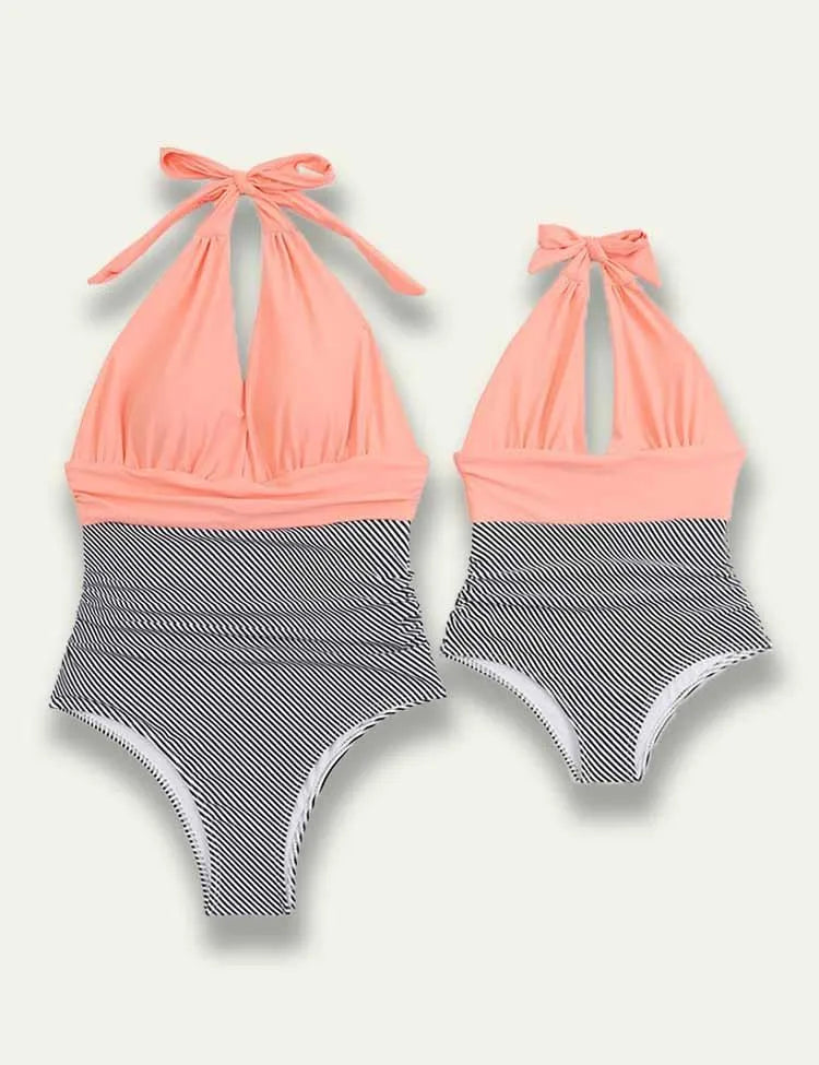 Strap Family Matching Swim Suit - Mini Taylor