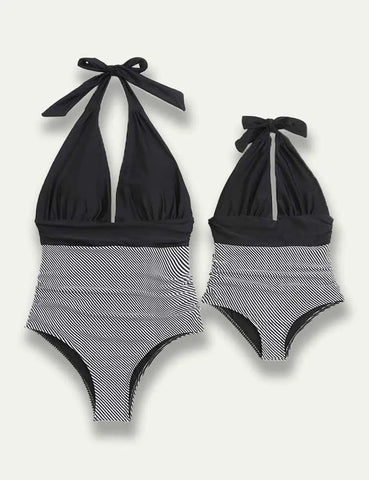 Strap Family Matching Swim Suit - Mini Taylor