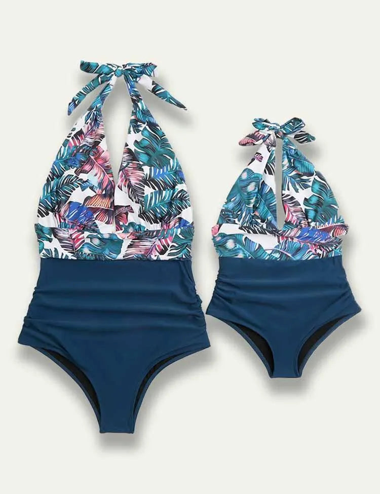 Strap Family Matching Swim Suit - Mini Taylor