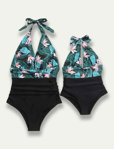 Strap Family Matching Swim Suit - Mini Taylor