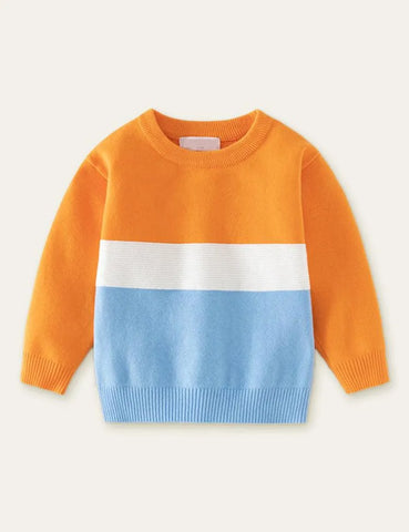 Striped Casual Sweater - Mini Taylor