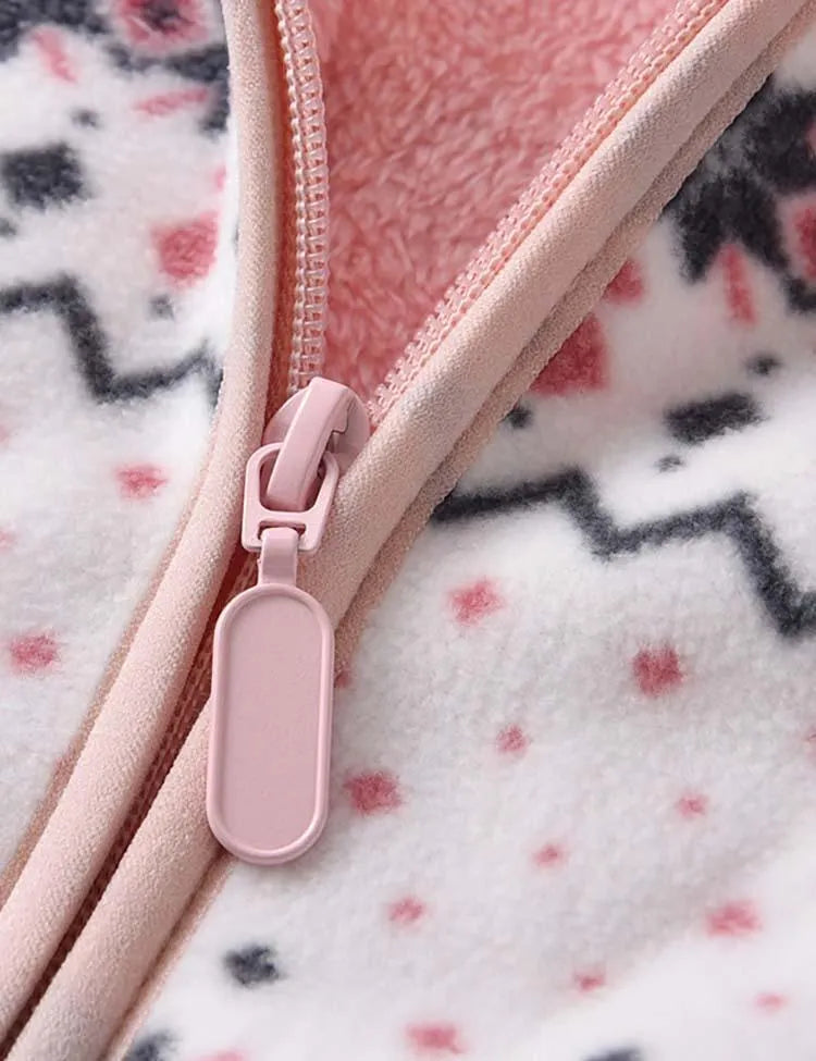 Striped Polar Fleece Jacket - Mini Taylor