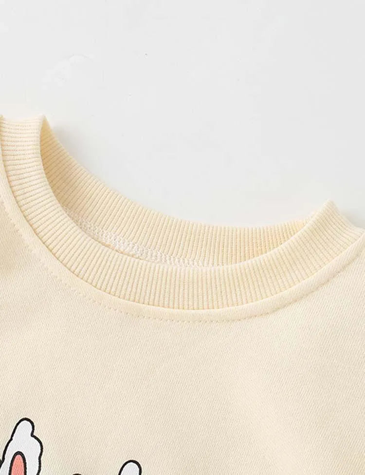 Three Kitten Printed Sweatshirt - Mini Taylor