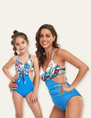 Travel Printed Family Matching Swimsuit - Mini Taylor