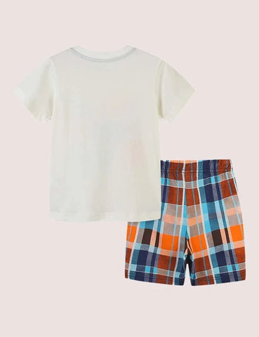Underwater World Plaid Set - Mini Taylor