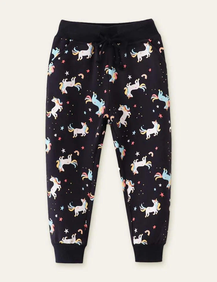 Unicorn Full Printed Sweatpants - Mini Taylor