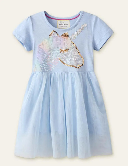 Unicorn Mesh Dress - Mini Taylor