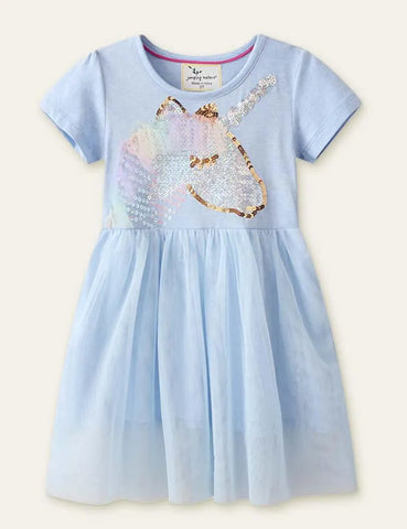 Unicorn Mesh Dress - Mini Taylor
