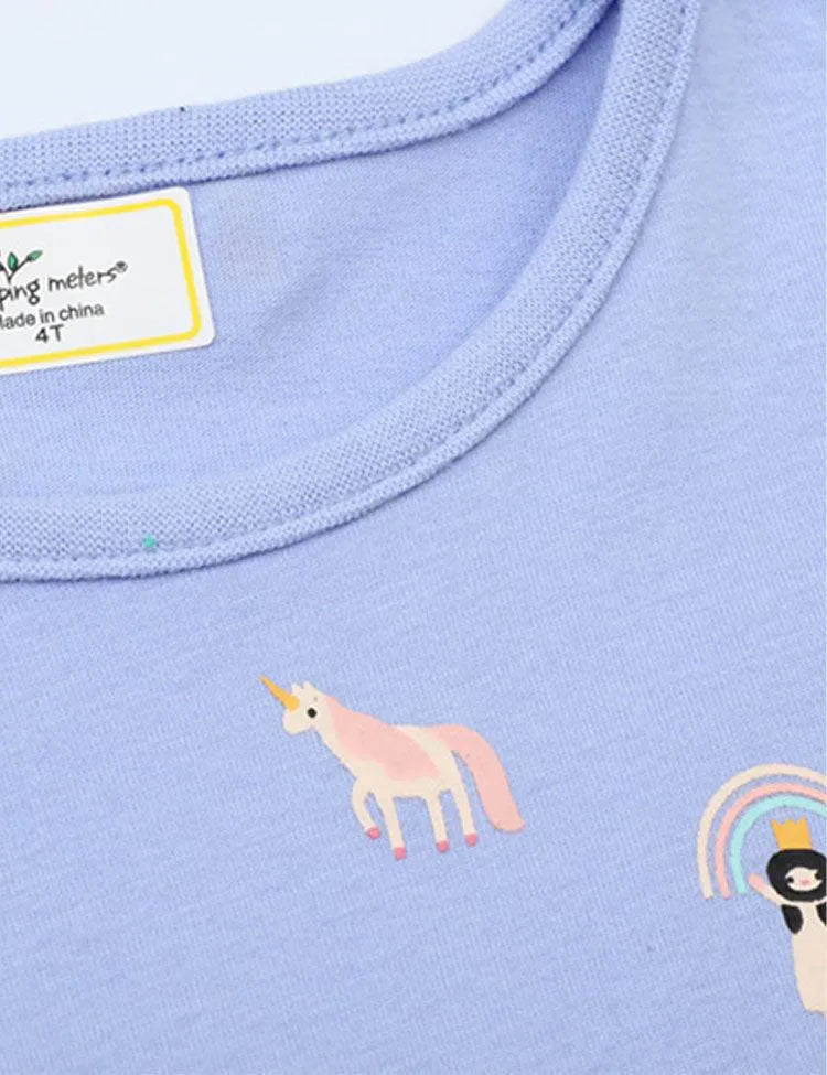 Unicorn Print Tulle Dress - Mini Taylor