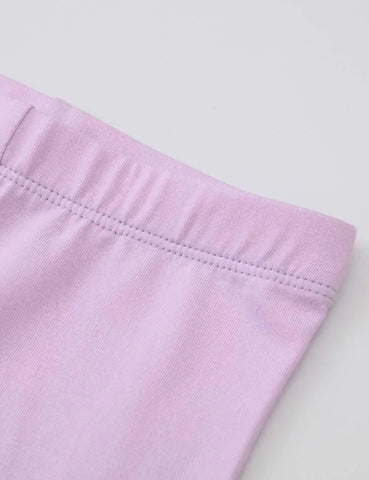 Unicorn Printed Appliqué Leggings - Mini Taylor
