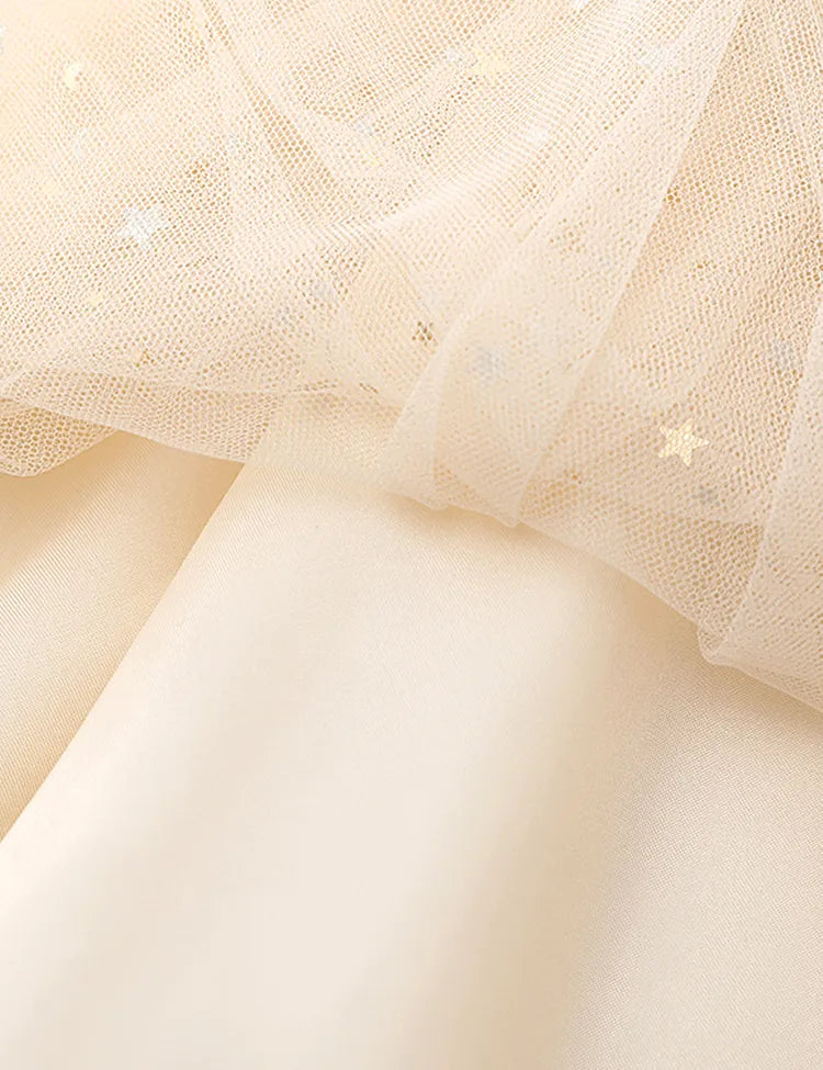 Unicorn Sequined Embroidered Mesh Dress - Mini Taylor