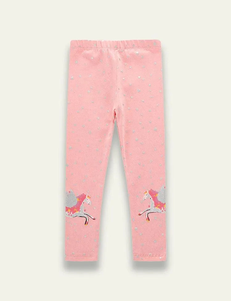 Unicorn Star Printed Legging - Mini Taylor