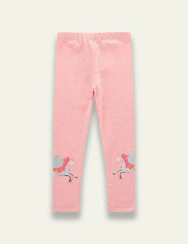 Unicorn Star Printed Legging - Mini Taylor