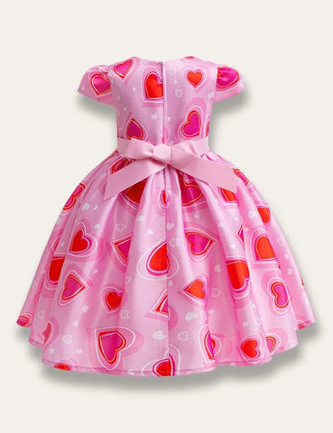 Valentine's Day Cute Heart Dress - Mini Taylor