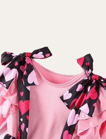 Valentine's Day Heart Dress Set - Mini Taylor