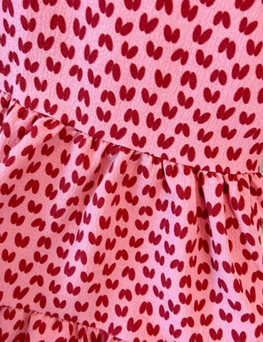 Valentine's Day Love Dotted Dress - Mini Taylor
