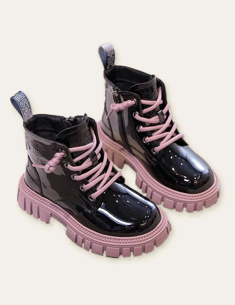 Waterproof Lace-up Boots - Mini Taylor